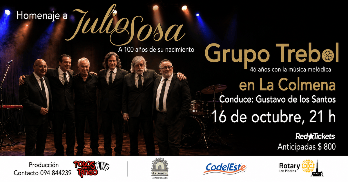 Homenaje A Julio Sosa · Oct 2026 | Vamos