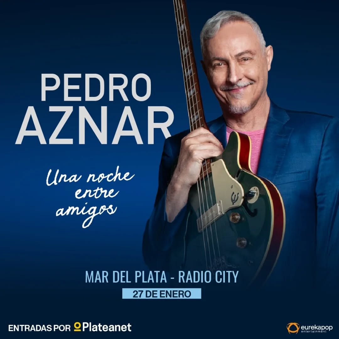 Pedro Aznar - Una noche entre amigos en Radio City · Jan. de 2026