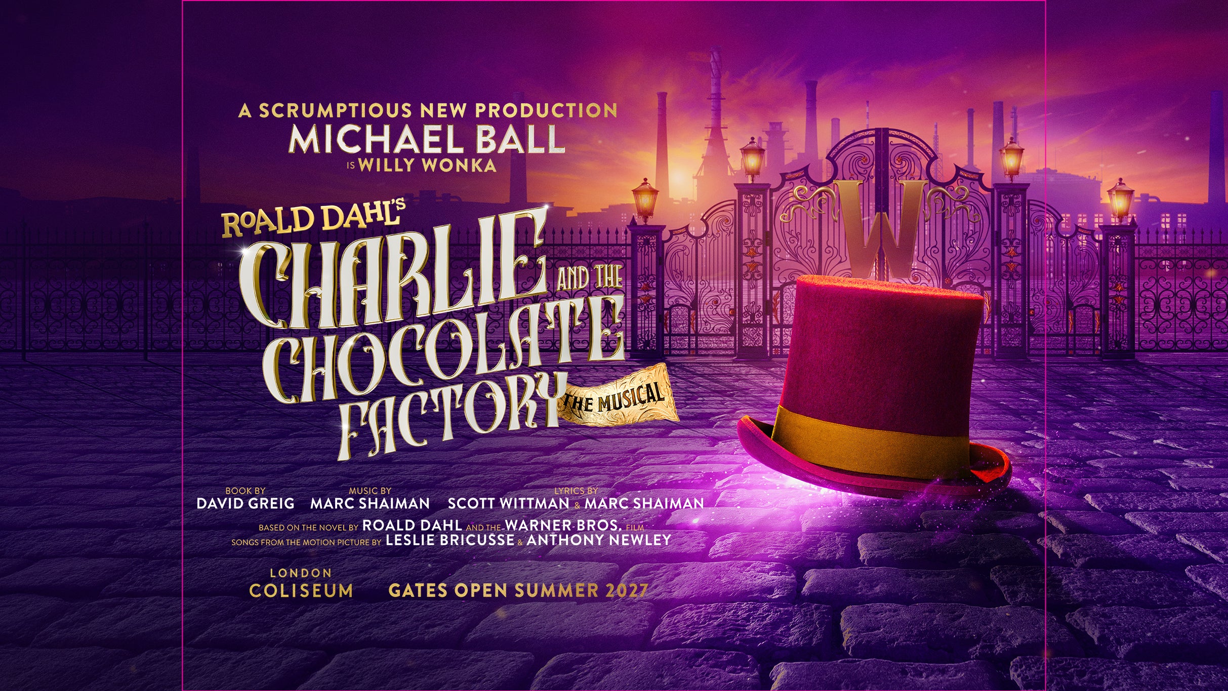 Charlie and the Chocolate Factory the Musical en Londres (29 jul 2027 ...