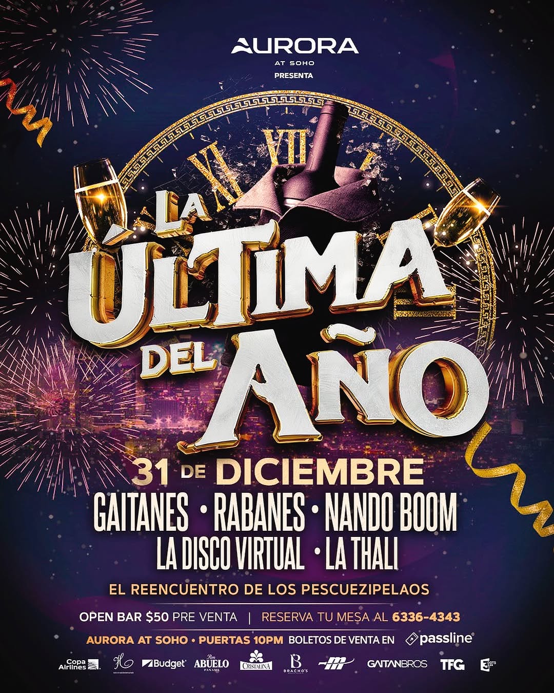 La fiesta más esperada del año se vive en Aurora.