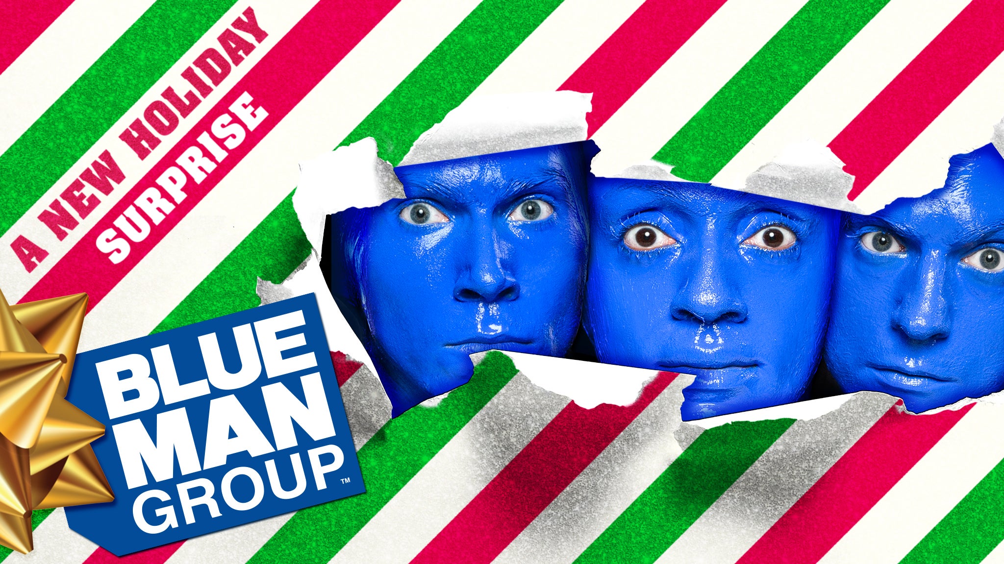 Group Photo Blue Blue Man Group - A New Holiday Surprise en Boston (18 dic) | Boletos y ...